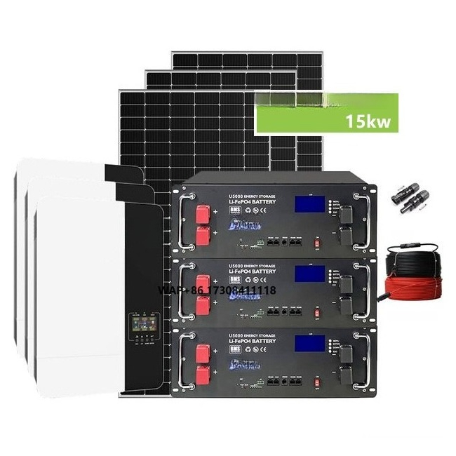 Solar Panel System 10Kw - 51.2V Residential Roof 20KW 15KW 12KW