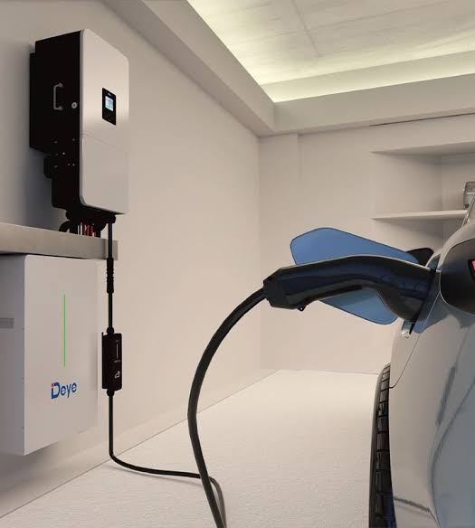 Ev Charger Wallbox - Deye Smart Wall Box AC-Charger SUN-EVSE22K01-EU-AC