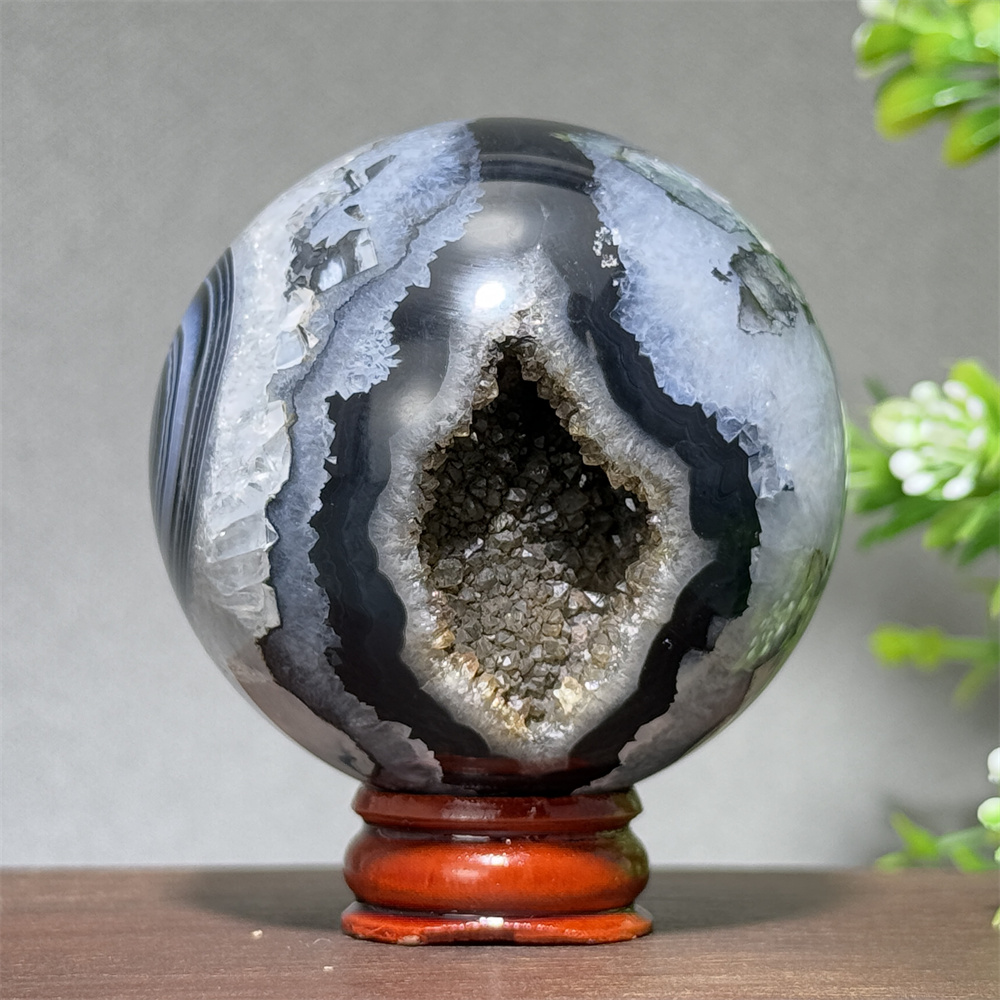 Natural Black Agate Mineral Qu - Renewable Energy Infrastructure 评论和价格