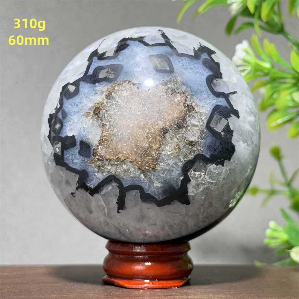 Natural Black Agate Mineral Qu - Renewable Energy Infrastructure 评论和价格