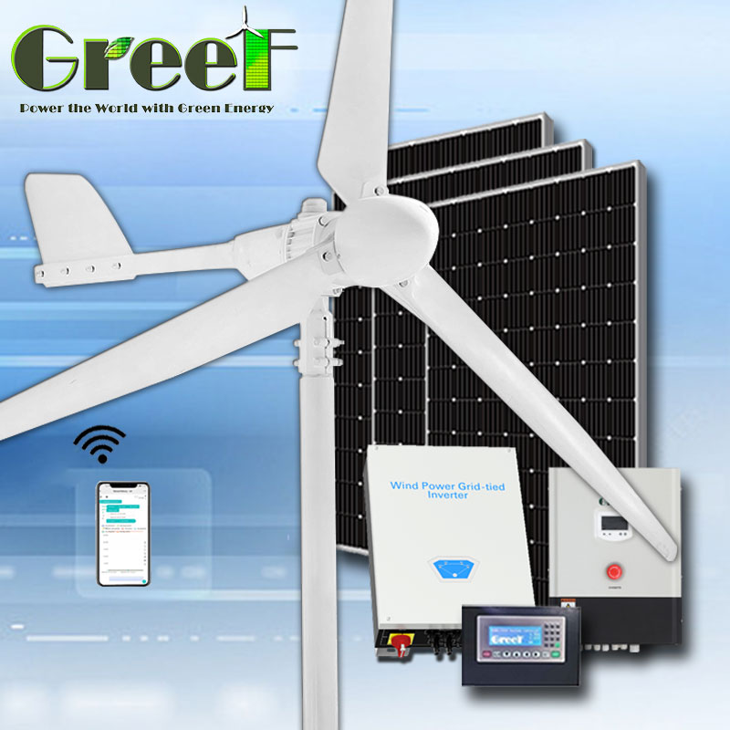 20KW High-power Electric Solar - Wind Solar Hybrid Kit 评论和价格