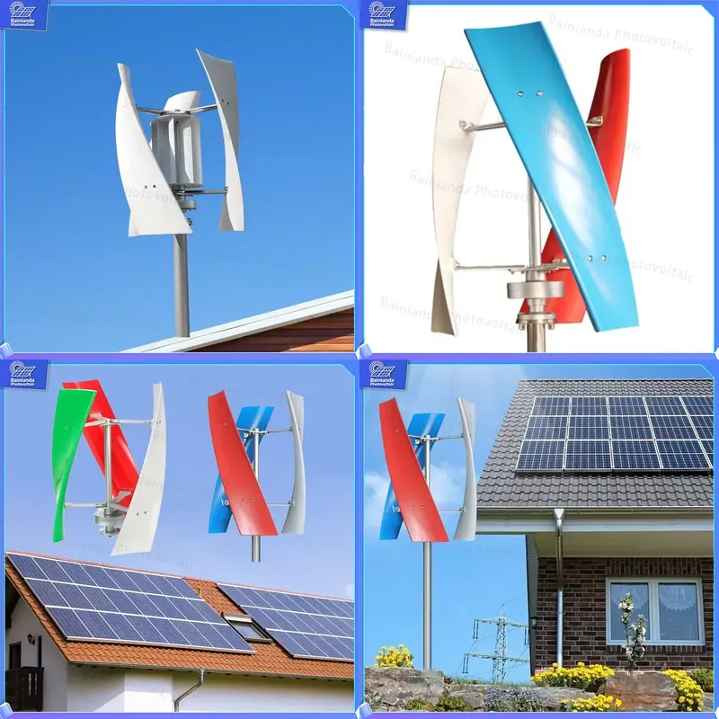 5KW Hybrid Solar Wind Turbine  - Wind Solar Hybrid Kit 评论和价格