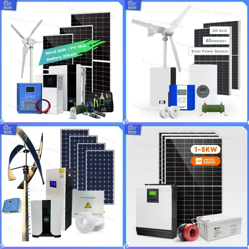 3KW Solar Wind Turbine Generat - Wind Solar Hybrid Kit 评论和价格