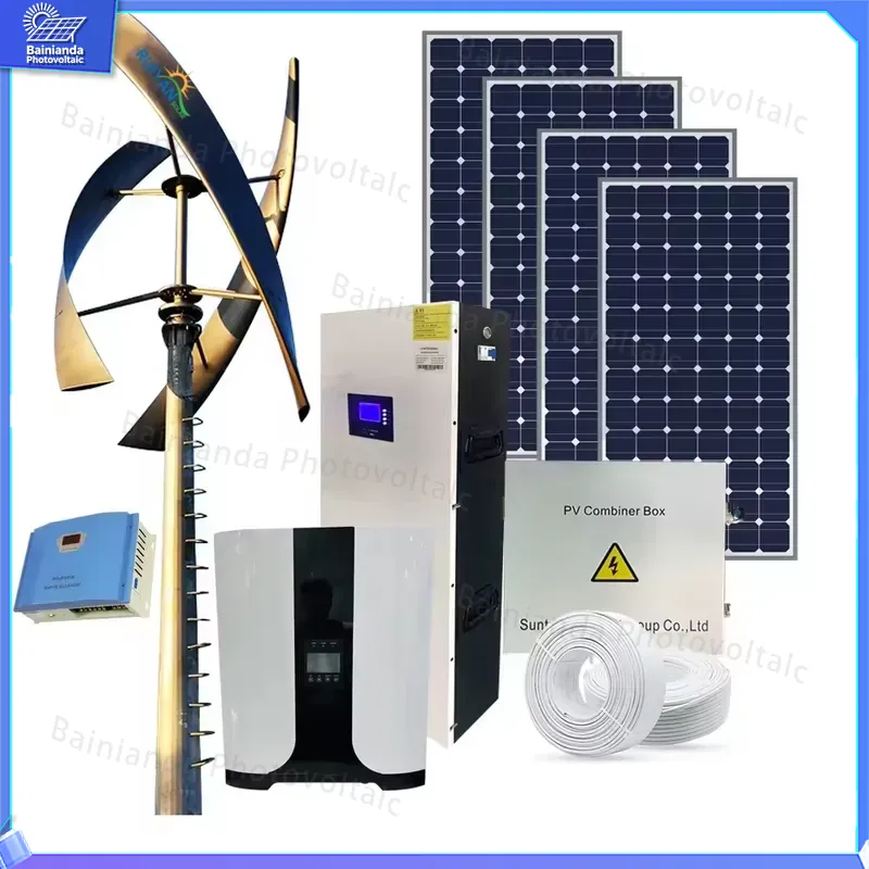 3KW Solar Wind Turbine Generat - Wind Solar Hybrid Kit 评论和价格