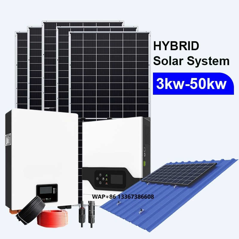 In Stock Hybrid Solar System 3 - Solar Panel System 10Kw 评论和价格