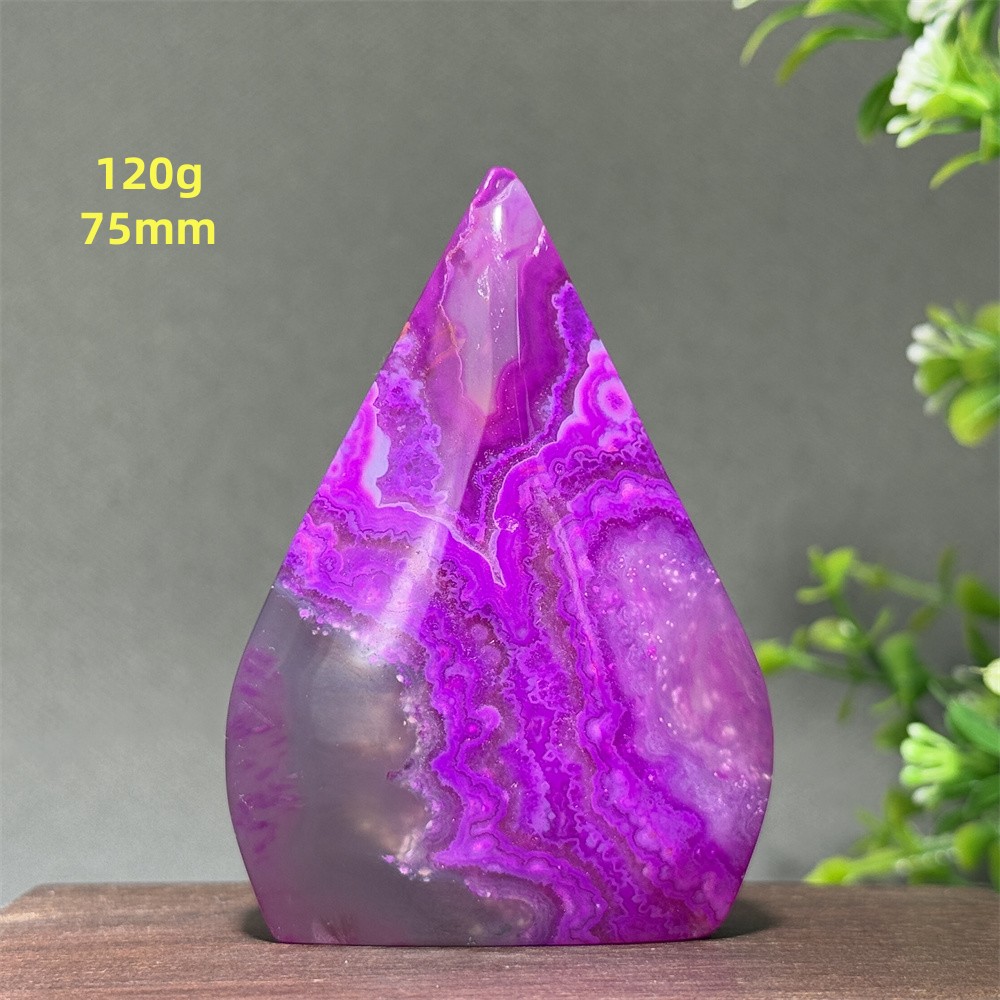 Natural Gemstone Purple Agate  - Renewable Energy Infrastructure 评论和价格