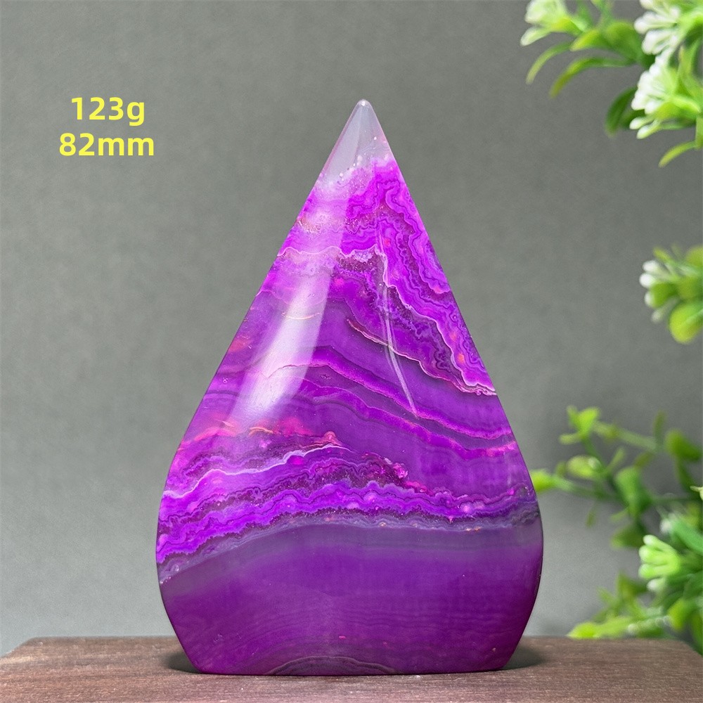 Natural Gemstone Purple Agate  - Renewable Energy Infrastructure 评论和价格