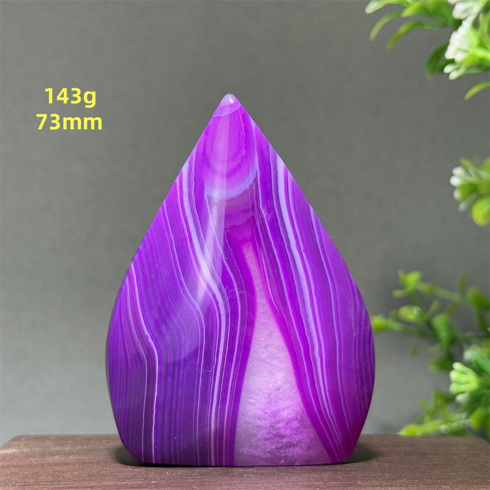 Natural Gemstone Purple Agate  - Renewable Energy Infrastructure 评论和价格