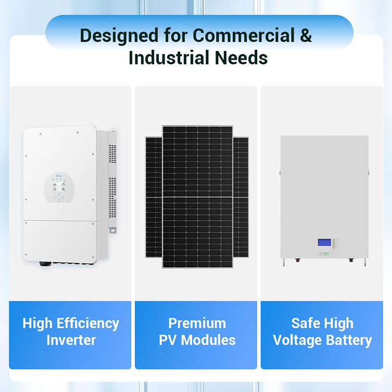Deye 5KW 10KW 15KW 18KW Hybrid - Solar Panel System 10Kw 评论和价格