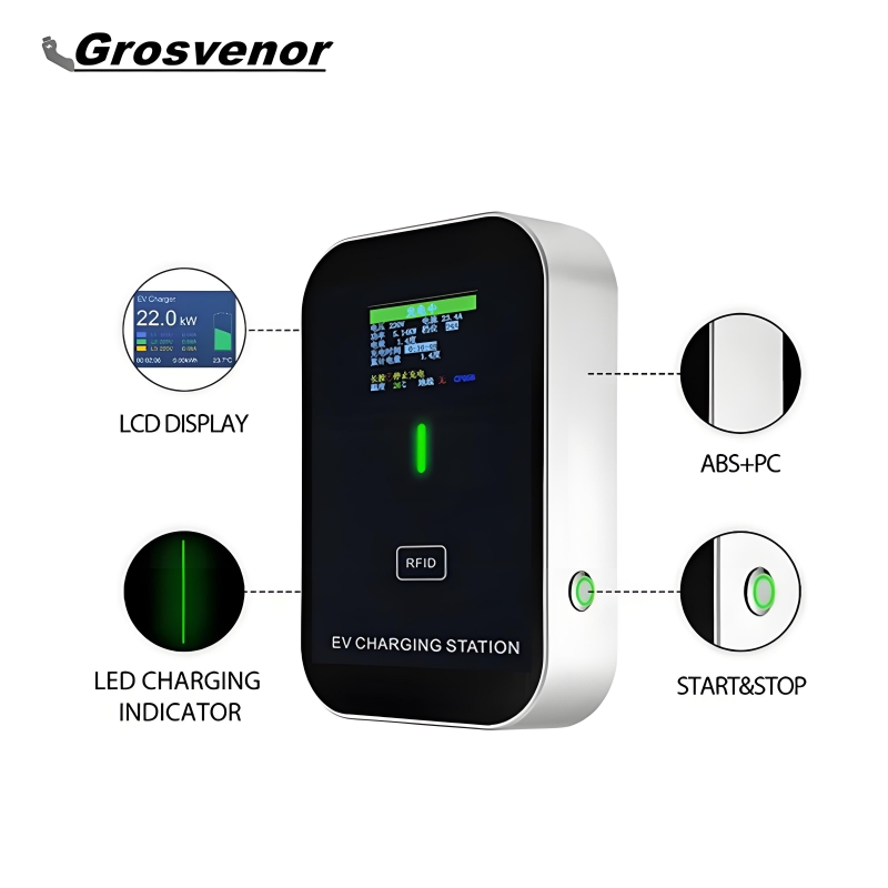 New 7KW Type2 Electric Vehicle - Ev Charger Wallbox 评论和价格