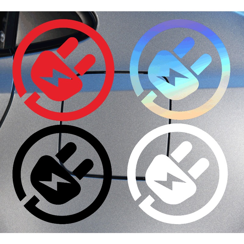 1pc EV Charging Plug Vinyl Sti - Renewable Energy Infrastructure 评论和价格