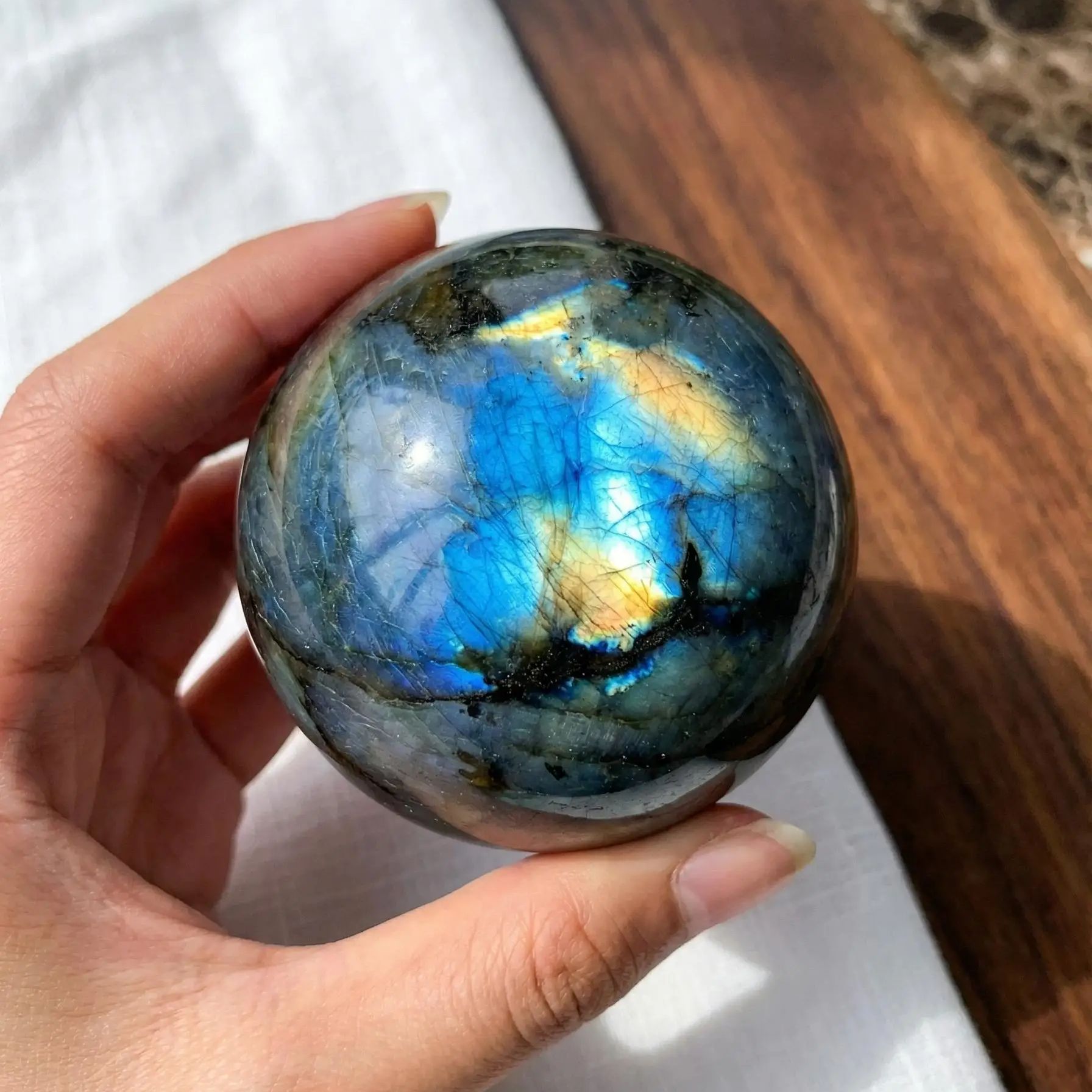 Natural Labradorite Sphere, Po - Renewable Energy Infrastructure 评论和价格