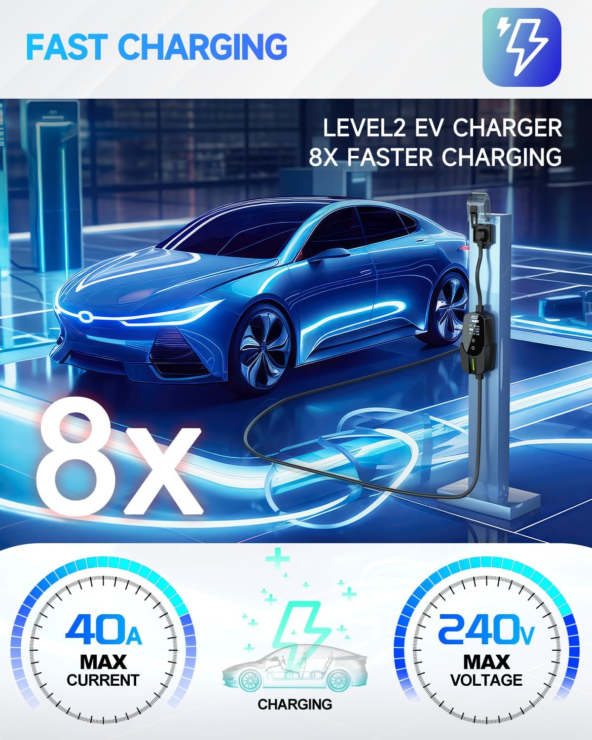 EVDANCE Portable EV Charger fo - Ev Charger Wallbox 评论和价格