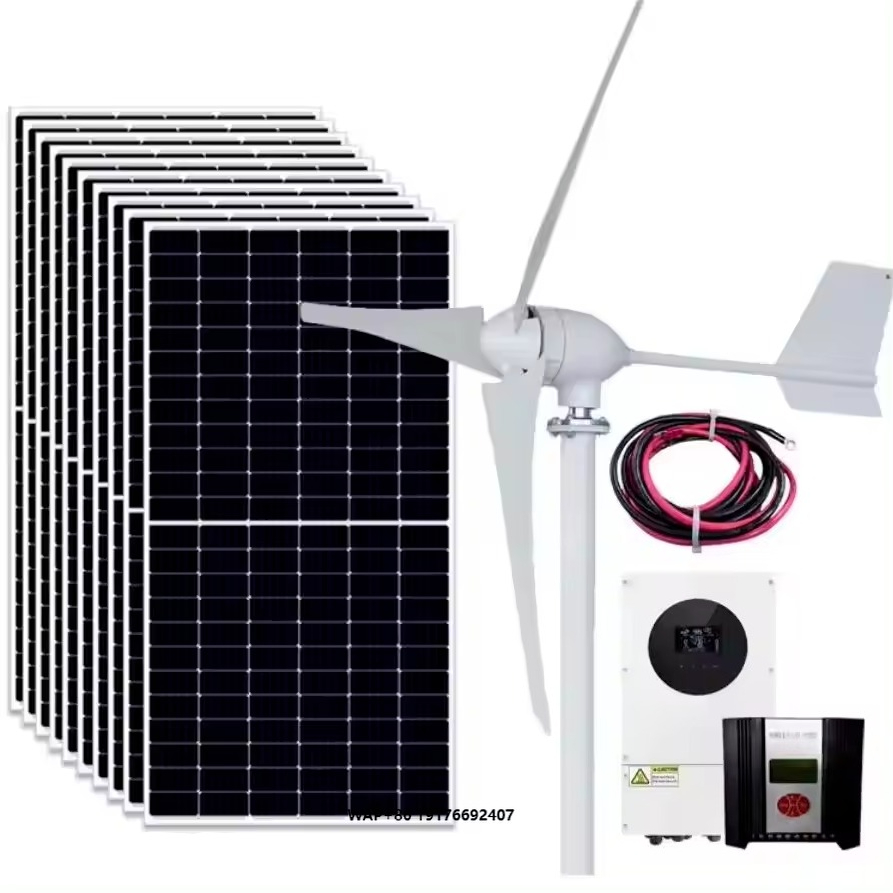 Wind Turbine Solar System 1kw  - Renewable Energy Wind Solar 评论和价格