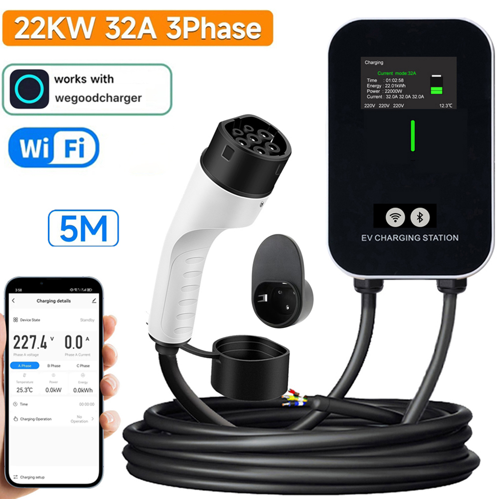 TYPE-2 Wallbox EV Charger 7KW  - Ev Charger Wallbox 评论和价格