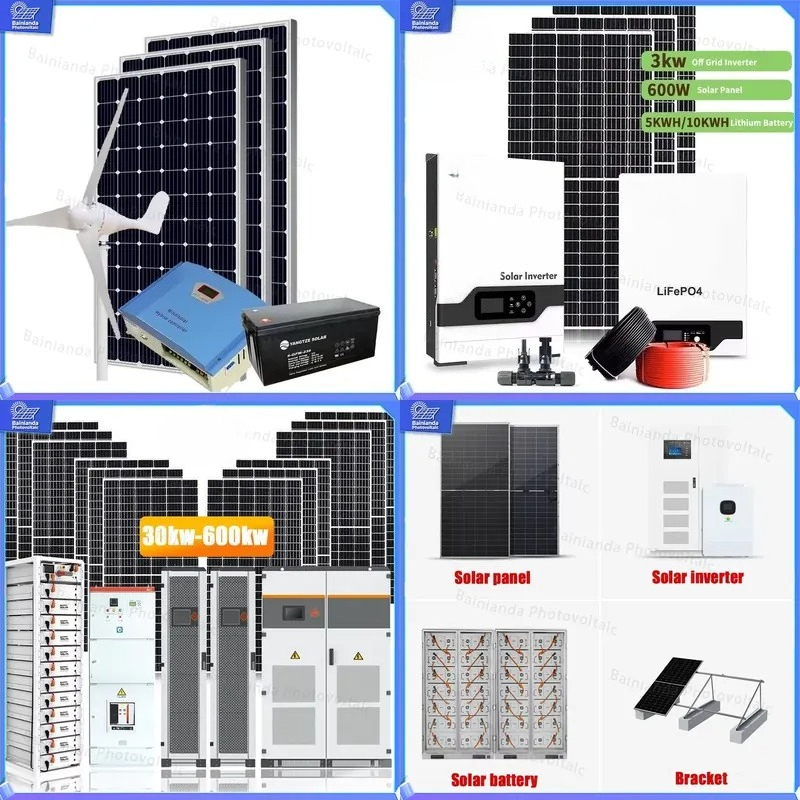 1KW Hybrid Solar Wind Turbine  - Renewable Energy Wind Solar 评论和价格