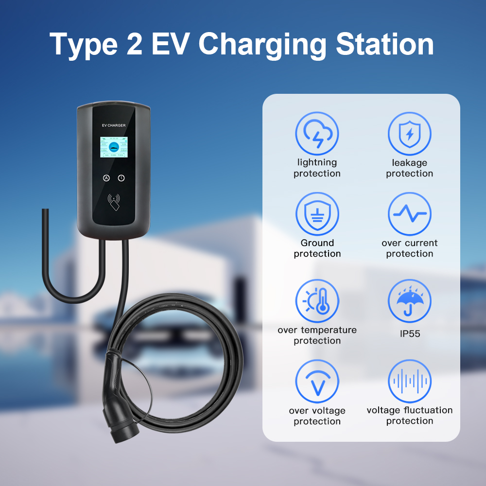 Kolanky 32A 7.2/22KW EV Chargi - Ev Charger Wallbox 评论和价格