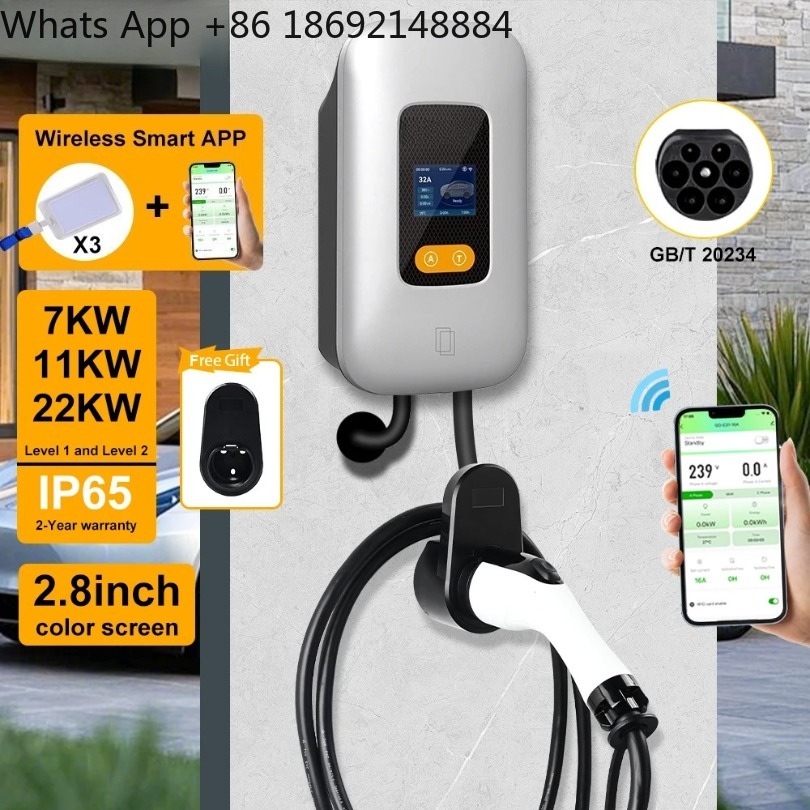32A EV Charging Station GBT 22 - Ev Charger Wallbox 评论和价格