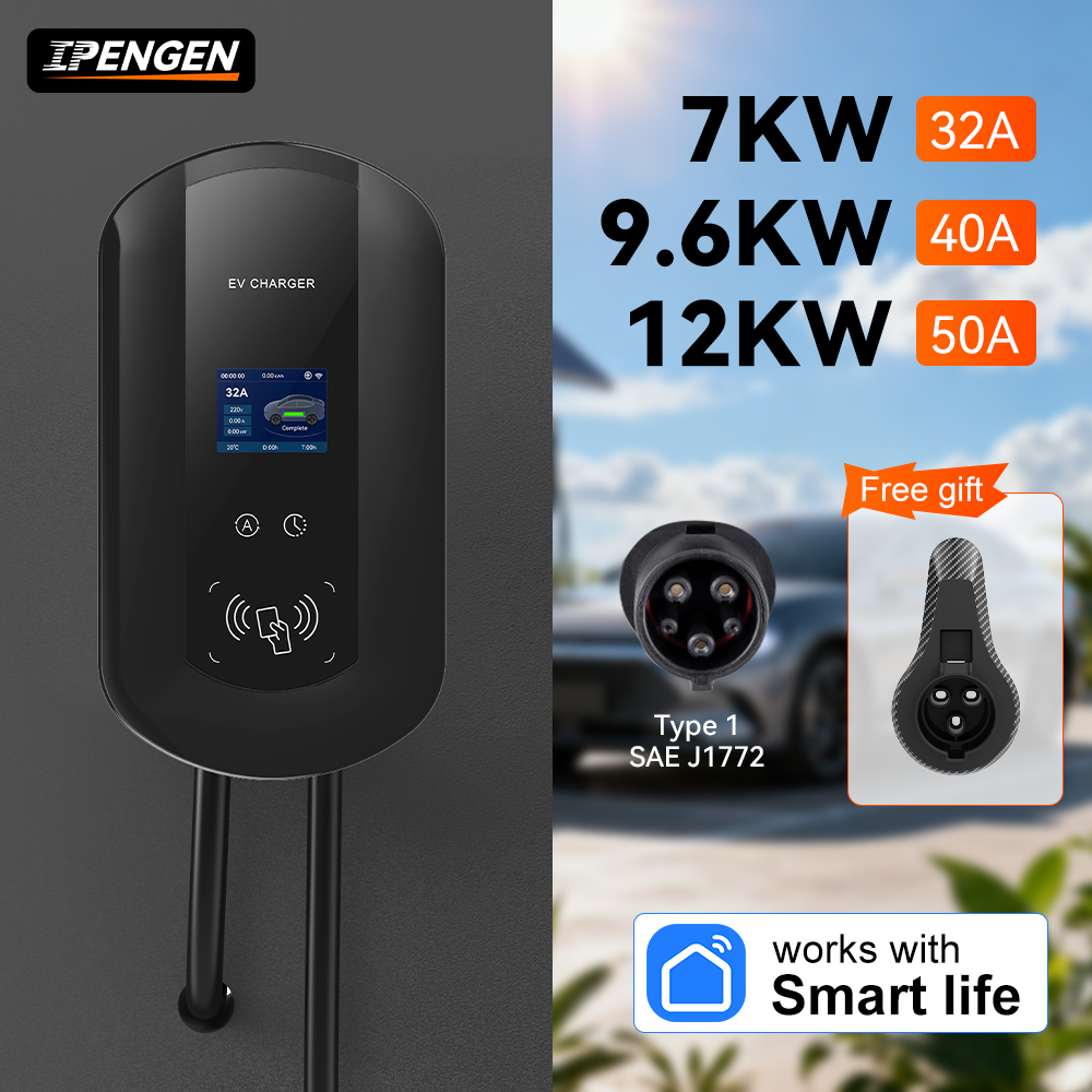 IPENGEN 32A/40A/50A EV Chargin - Ev Charger Wallbox 评论和价格